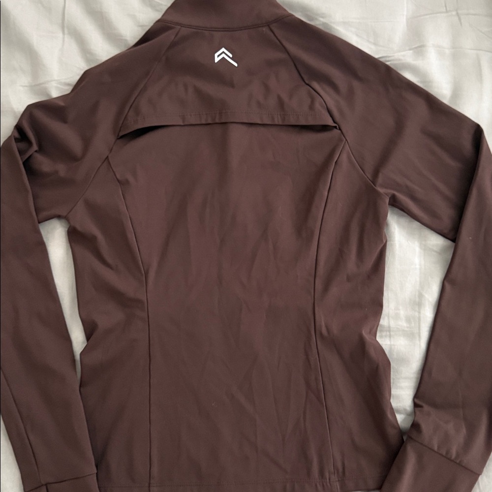 Oner Active UnifiedMove Pocket Jacket Cocoa Full Length M - Picture 3 of 3